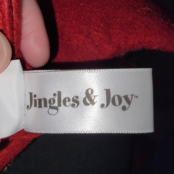 Christmas Stocking. With snowman, red bird, and bird houses - Picture 6 of 7